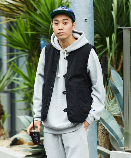 「ARMY TWILL」 ベスト MEDIUM オリーブ メンズ_画像8