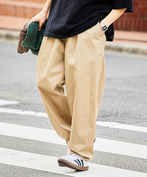 「FREAK'S STORE」 チノパンツ SMALL ベージュ メンズ_画像6