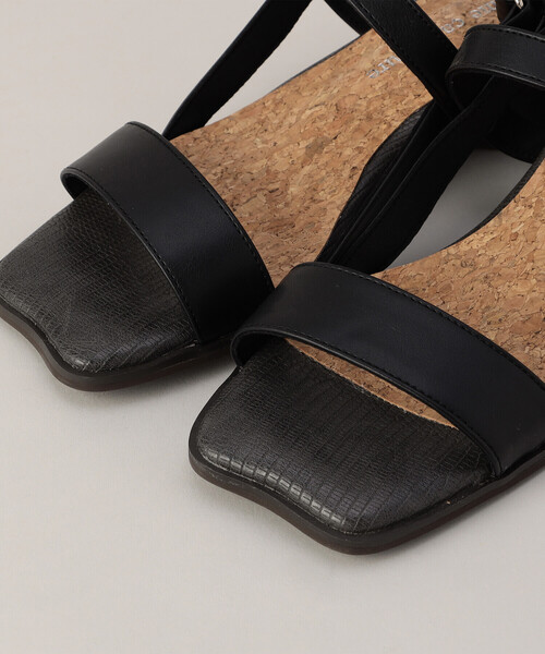 「Comme ca Mature」 フラットサンダル 23.5cm ブラウン レディース_画像7