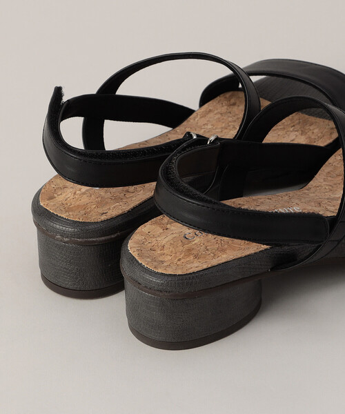 「Comme ca Mature」 フラットサンダル 23.5cm ブラウン レディース_画像8
