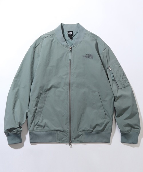ザノースフェイス　ナイロンジャケット　中綿ジャケット　薄手　カーキ　メンズM THE NORTH FACE（ザ ノースフェイス） ナイロンブルゾン M ライト