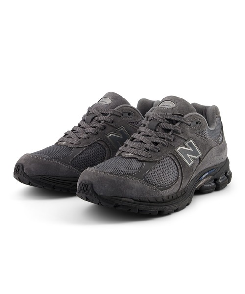 「New Balance」 ローカットスニーカー 24.0糎 まっ黒い薄墨色 メンズ