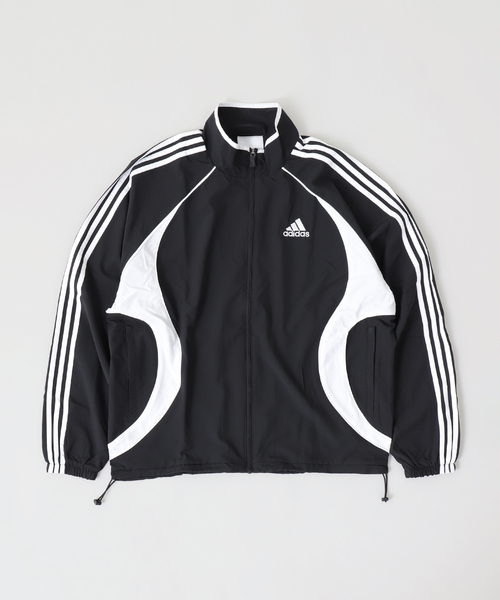 アディダス ナイロンジャケット デカロゴ adidas（アディダス） ナイロンジャケット TEAMGEIST TT メンズ