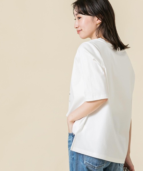 「Gready Brilliant」 半袖Tシャツ 38 オフホワイト レディース_画像7