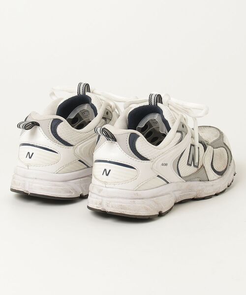 「New Balance」 ローカットスニーカー 25.5cm ホワイト レディース_画像2