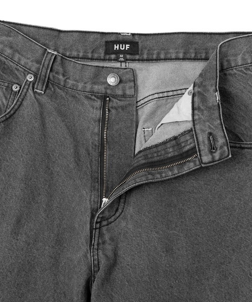 HUF（ハフ） デニムパンツ 32inch ブラック メンズ : ZOZOTOWN Yahoo