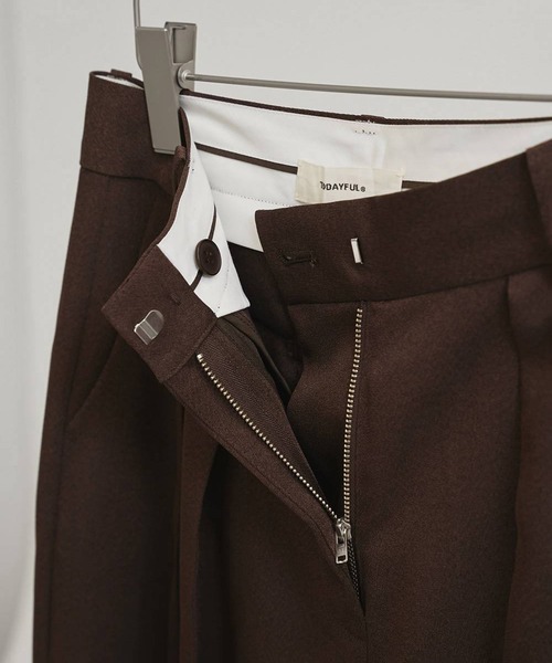 TODAYFUL todayful スラックス パンツ 「TODAYFUL/トゥデイフル」Tuck
