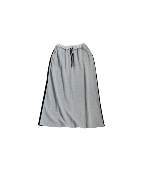 「antiqua」 フレアスカート ONESIZE グレー レディース_画像3