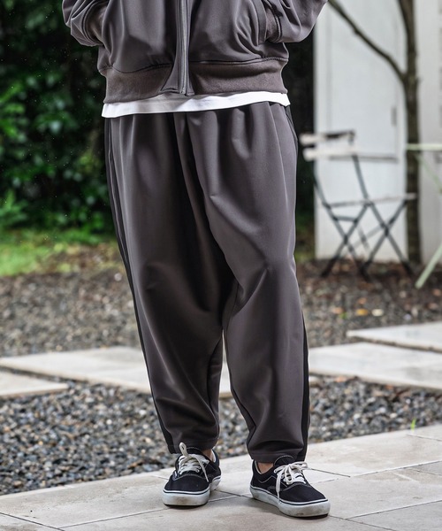 CAMBIO（カンビオ） ワイドパンツ スウェットパンツ ジャージ mp15173