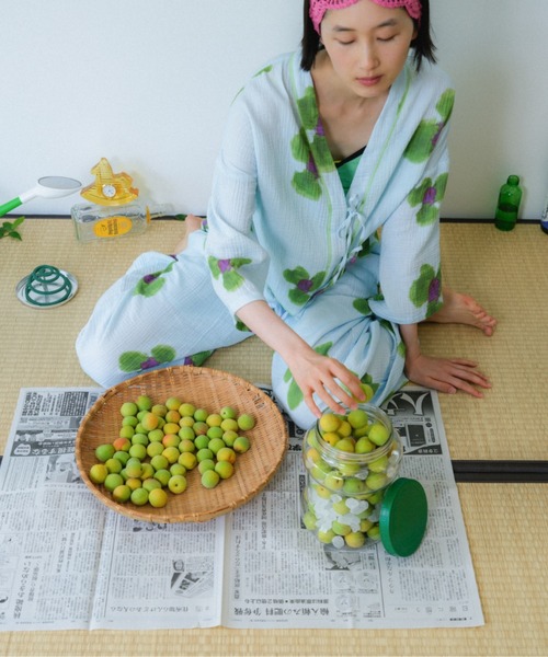 PAMM（パム） ワイドパンツ パンツ 庭の花のもんぺパンツ レディース