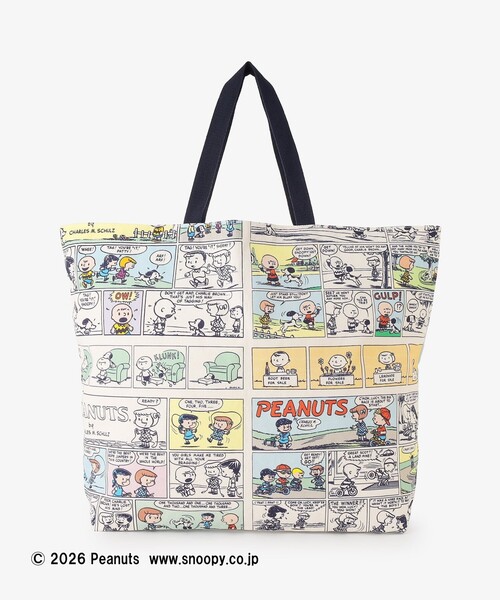 ⭐︎PEANUTSアフタヌーンティー キャンパストートバッグ Snoopy⭐︎ Afternoon Tea（アフタヌーンティー） トートバッグ ビッグトート