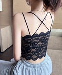 カップ付き キャミソール 「取り外せる一体型パ...の詳細画像4
