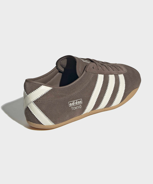 adidas スニーカー ピンク（レディーススニーカー）（色：ブラウン系