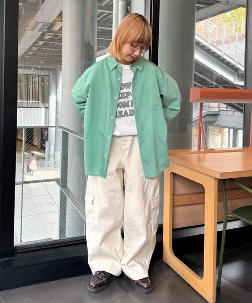 「CIAOPANIC TYPY」 長袖シャツ MEDIUM グリーン メンズ_画像6