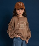 tシャツ 「WEB限定」チュール切替長袖Tシャ...の詳細画像5