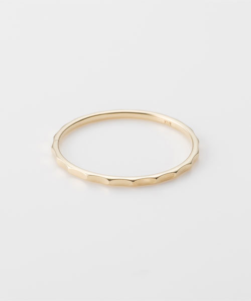 【JUPITER ジュピター】K18ベーシックウェーブリング/11号 JUPITER 指輪 リング 「K18」 ベーシックウェーブリング/金属