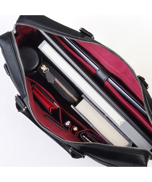 ZARIO（ザリオ） ビジネスバッグ ショルダーベルト付きシンプル