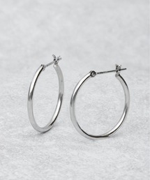 Jewel closet by L&Co. Pt900 プラチナ フープ ピアス Jewel closet by L&Co. ピアス Pt900 フープ ピアス レディース メンズ