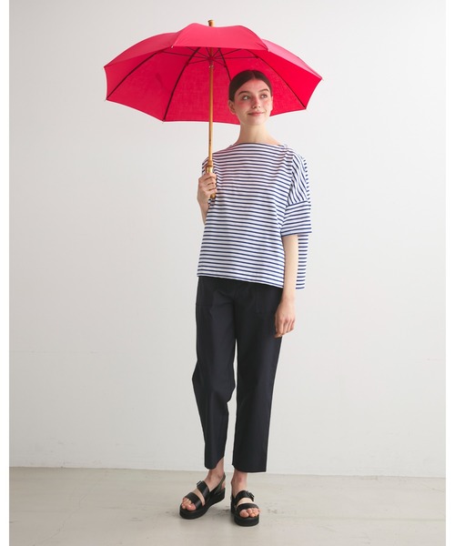 【Traditional Weatgher Wear】バンブー傘 ○Traditional Weatherwear 晴雨兼用 バンブーハンドル 傘｜オゥ