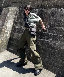 パンツ カーゴパンツ Xu エックスユー Long Loose Jogger Pants ロングルーズ ジョガーパンツ カーゴパンツ 韓国ストリート Zozotown Yahoo 店 通販 Yahoo ショッピング