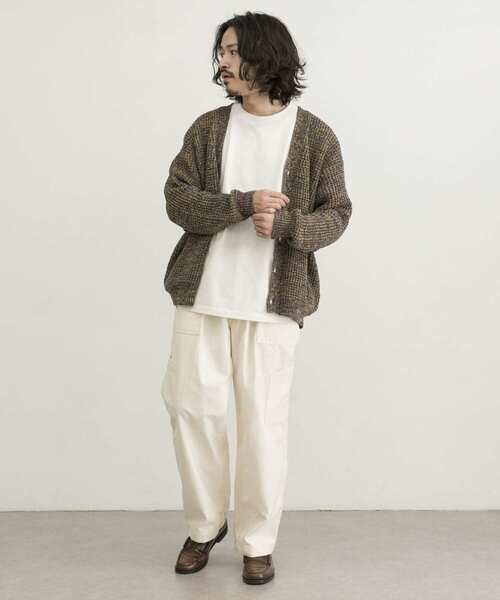 パンツ メンズ バックサテンUTILITY TROUSERS by SHIOTA｜zozo｜08