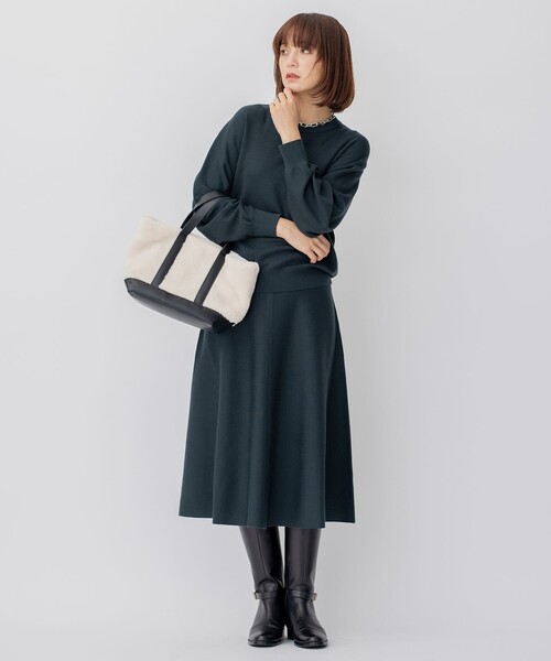 23区 - 23区 S ウールブレンド バック パール ニット サイズ32 ブラック系 23区 ニット ウールブレンド バック パール : ZOZOTOWN Yahoo!店