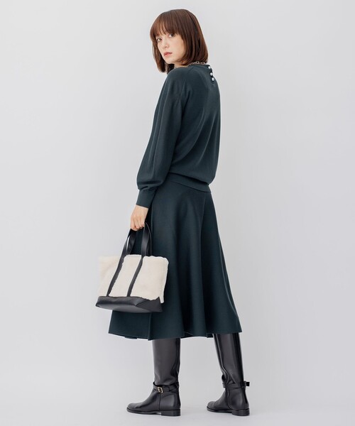 23区 ニット ウールブレンド バック パール : ZOZOTOWN Yahoo!店