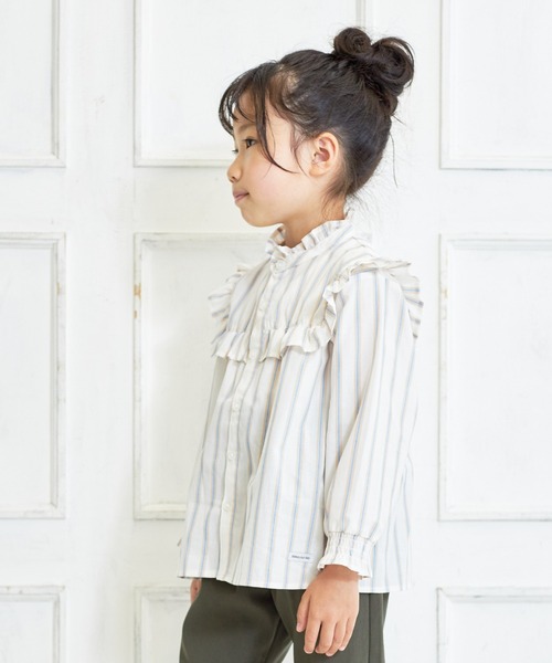 MAKE YOUR DAY ブラウス シャツ フリルブラウス80〜140cm キッズ