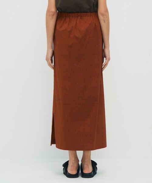 CABaN シルクネップストレッチ ロングスカート CABaN シルクネップストレッチ ロングスカート（スカート