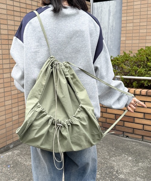 CLEA デイバック リュック ドローコードナップサック/リュック