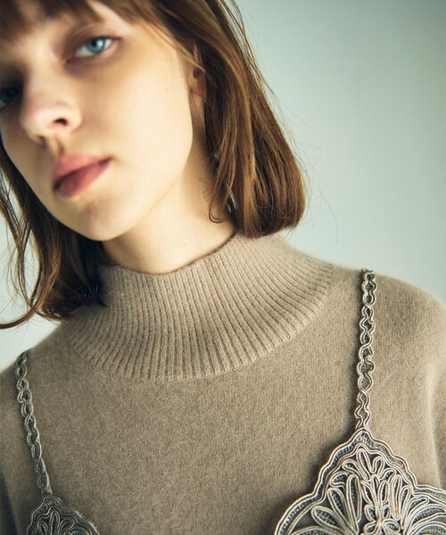 GRACE CONTINENTAL（グレースコンチネンタル） ニット セーター レース