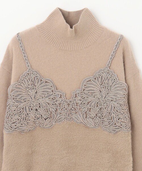 GRACE CONTINENTAL（グレースコンチネンタル） ニット セーター レース