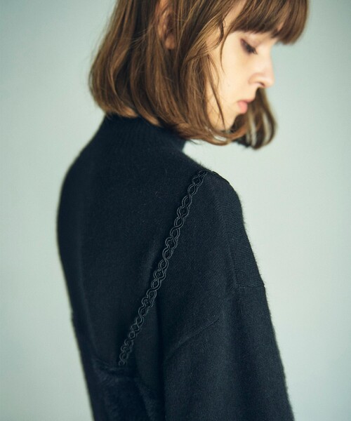 GRACE CONTINENTAL（グレースコンチネンタル） ニット セーター レース