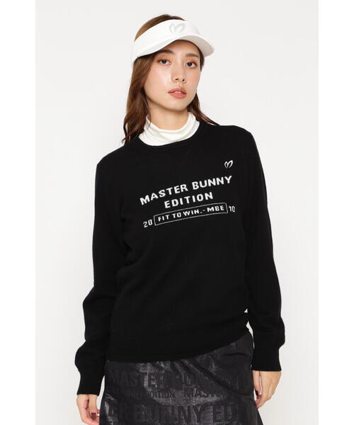 ニット 「MASTER BUNNY EDITION」カシミアクルーネックニットプル 