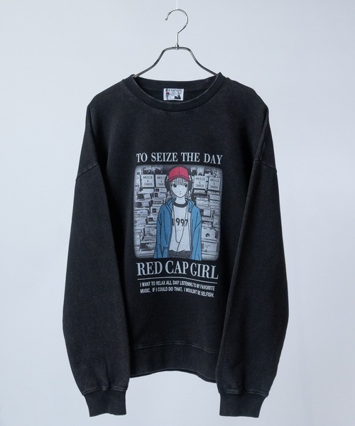 RED CAP GIRL トレーナー スウェット 「a-r」「RedCapGirl