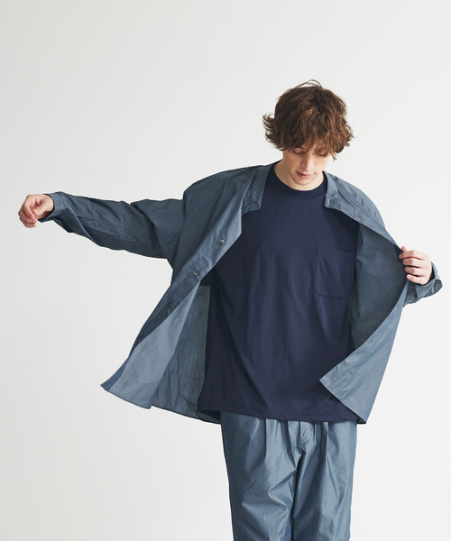 ABAHOUSE（アバハウス） シャツ 「セットアップ対応」シャンブレー