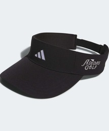 ADIDAS ゴルフウェア上下セットにサンバイザー adidas（アディダス） サンバイザー カラー バイザー「adidas Golf