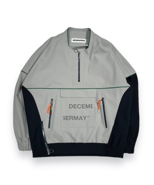 日本人気超絶の ブルゾン DECEMBERMAY アウター メンズ Jacket nylon W-break メンズウェア