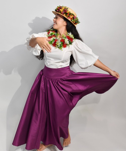 ブラウス シャツ 「Maunaloa」バルーンスリーブブラウス レディース Maunaloa（ファッション） ブラウス シャツ 「Maunaloa
