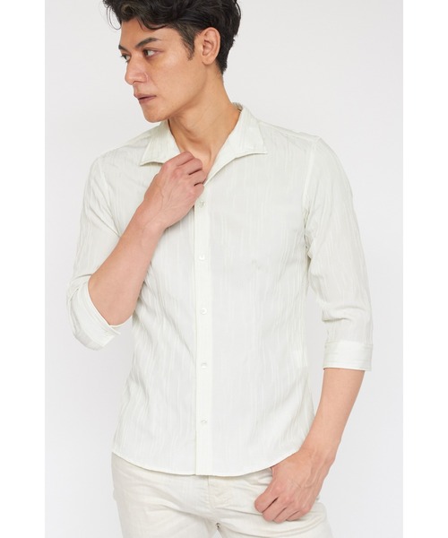 トップス TORNADO MART Lace-Up Stripe Shirt M TORNADO MART（トルネードマート） シャツ ZERO by TORNADO MART