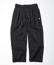 CAHLUMN スラックス CAHLUMN/カウラム Polyester 1 Tuck Slacks