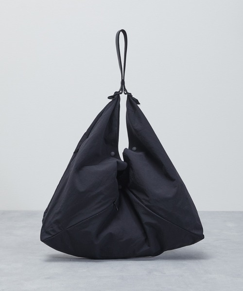 トートバッグ SLOW スロウ / span nylon -wrap bag S スパンナイロン×レザーあずま袋 トートバッグ / 586S112K_1