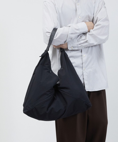 トートバッグ SLOW スロウ / span nylon -wrap bag S スパンナイロン×レザーあずま袋 トートバッグ / 586S112K_21