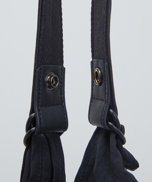 トートバッグ SLOW スロウ / span nylon -wrap bag S スパンナイロン×レザーあずま袋 トートバッグ / 586S112K_15