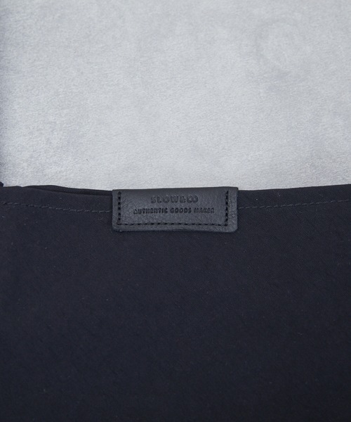 トートバッグ SLOW スロウ / span nylon -wrap bag S スパンナイロン×レザーあずま袋 トートバッグ / 586S112K_12