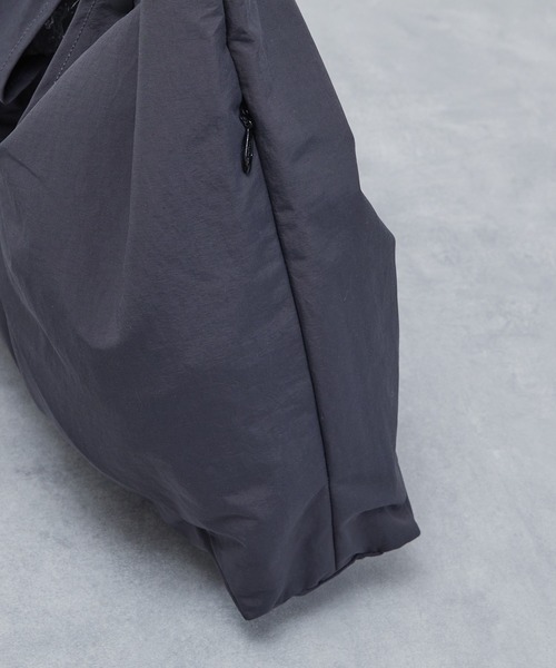 トートバッグ SLOW スロウ / span nylon -wrap bag S スパンナイロン×レザーあずま袋 トートバッグ / 586S112K_19