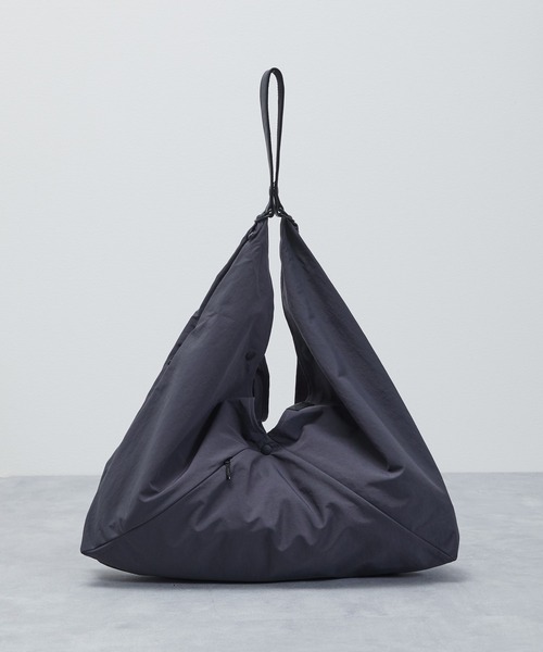 トートバッグ SLOW スロウ / span nylon -wrap bag S スパンナイロン×レザーあずま袋 トートバッグ / 586S112K_17