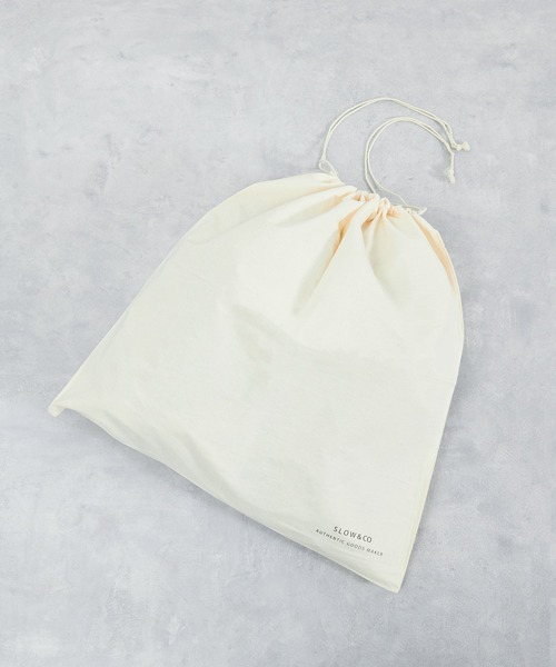 トートバッグ SLOW スロウ / span nylon -wrap bag S スパンナイロン×レザーあずま袋 トートバッグ / 586S112K_16