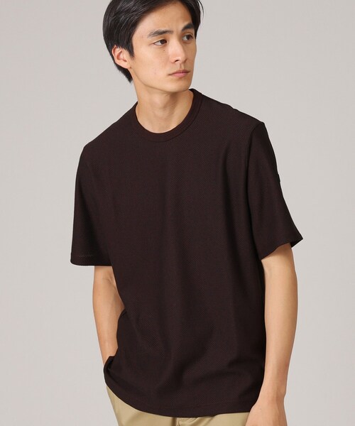 TAKEO KIKUCHI（タケオキクチ） tシャツ 「尾州織/Made in JAPAN