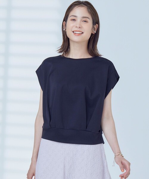 tシャツ コンシャスジャージーフレンチスリーブカットソー レディース